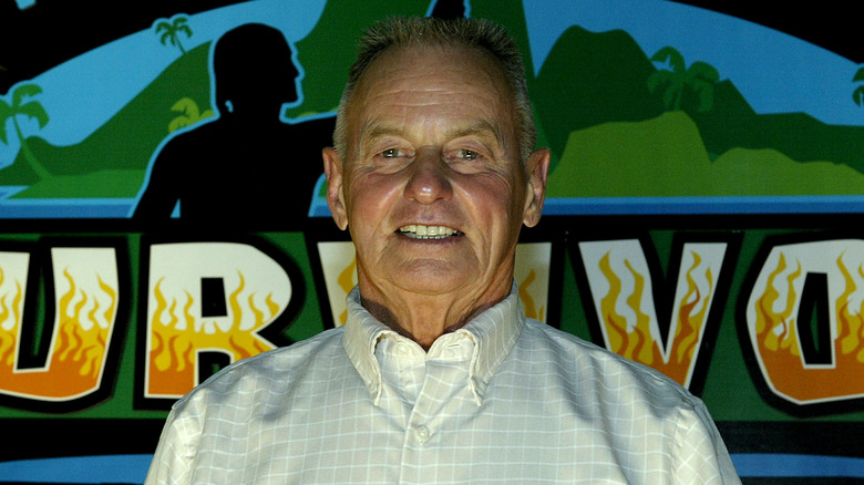 Rudy Boesch at Survivor event