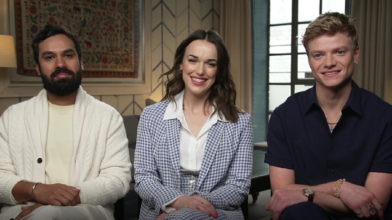 Kunal Nayyar, Elizabeth Henstridge and Tom Rhys Harries