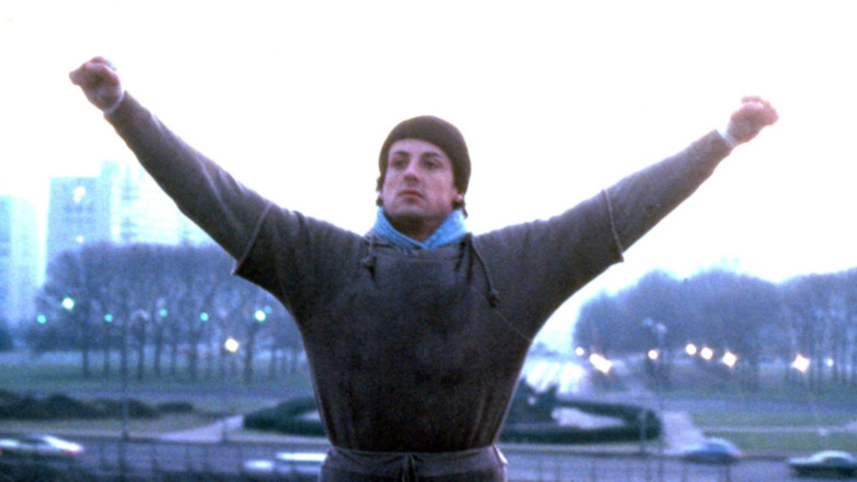 Stallone playing Rocky in Rocky 