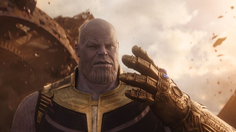 Thanos with the Infinity Gauntlet