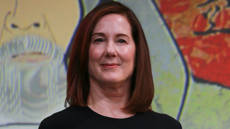 Kathleen Kennedy smiling