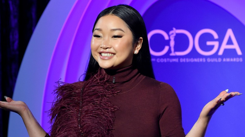 Lana Condor at the Costume Designer Guild Awards