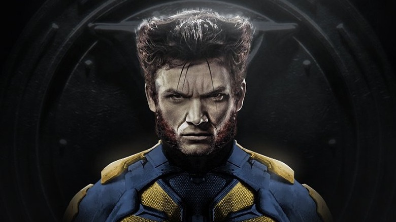 Wolverine staring angrily