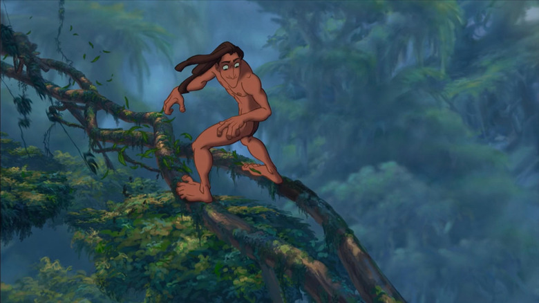Tarzan vine surfing