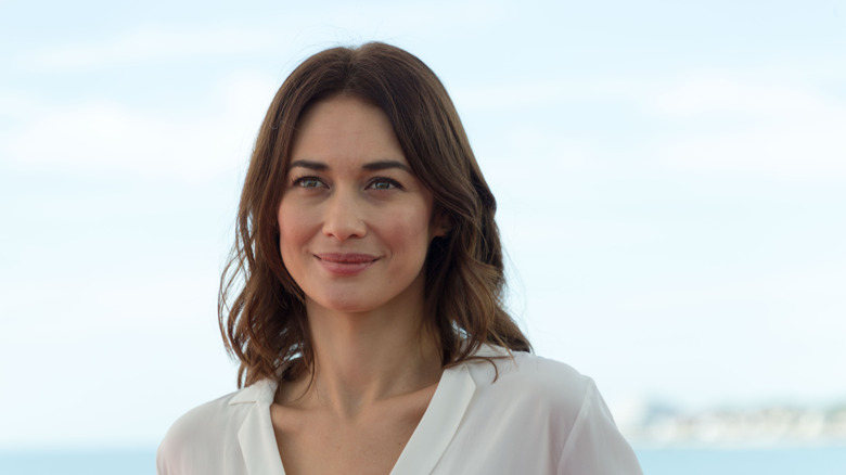 Olga Kurylenko smiling