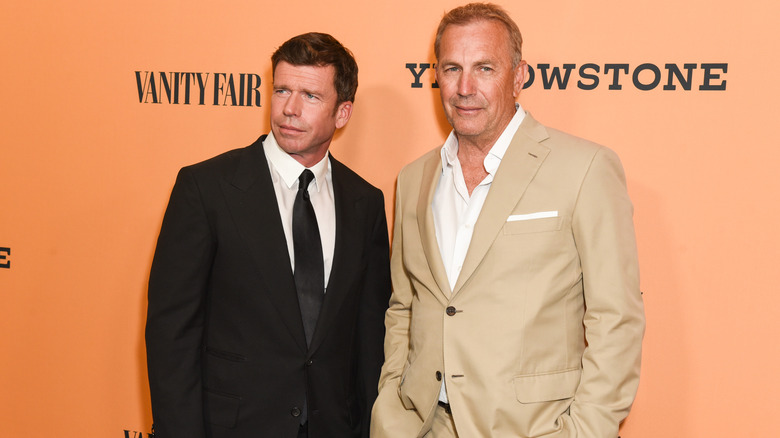 Kevin Costner Taylor Sheridan together