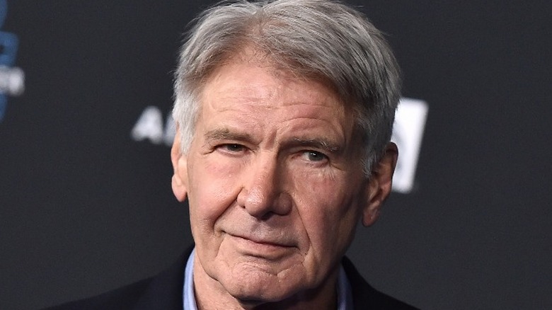 Harrison Ford looking shifty