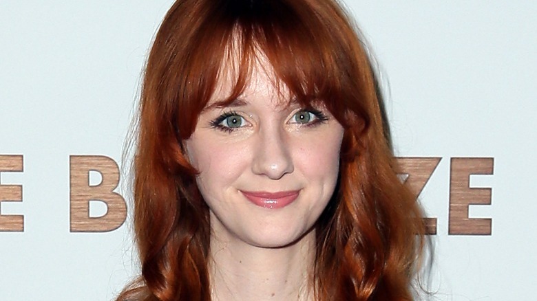 Laura Spencer at movie premiere