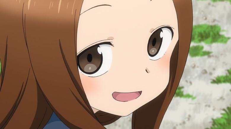 Takagi with smug smile