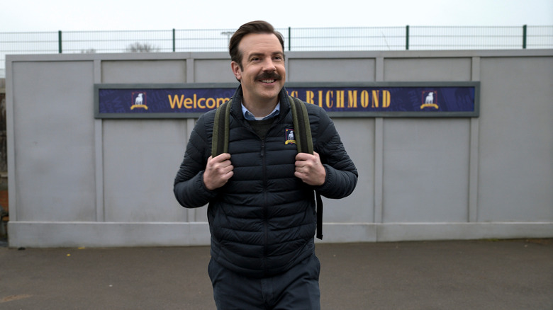 Ted grinning outside AFC Richmond