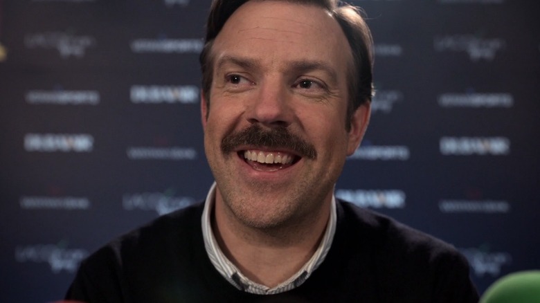 Ted Lasso at press conference