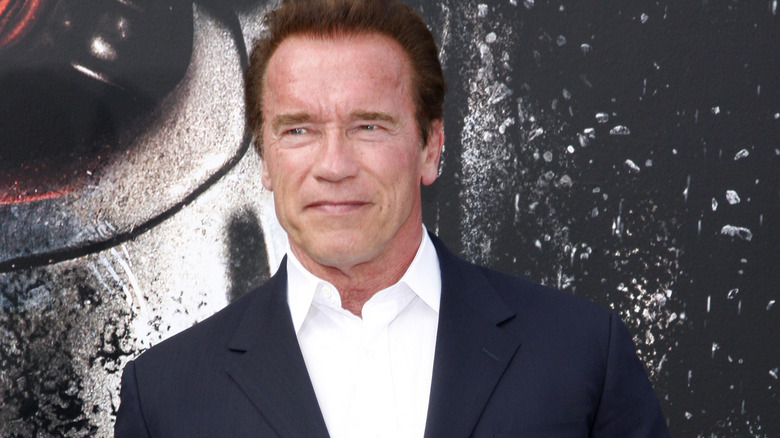 Arnold Schwarzenegger at Terminator Genisys premiere