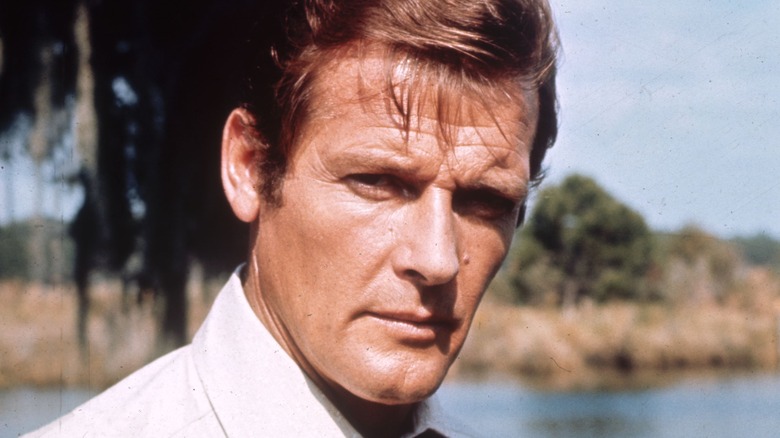 Roger Moore as James Bond