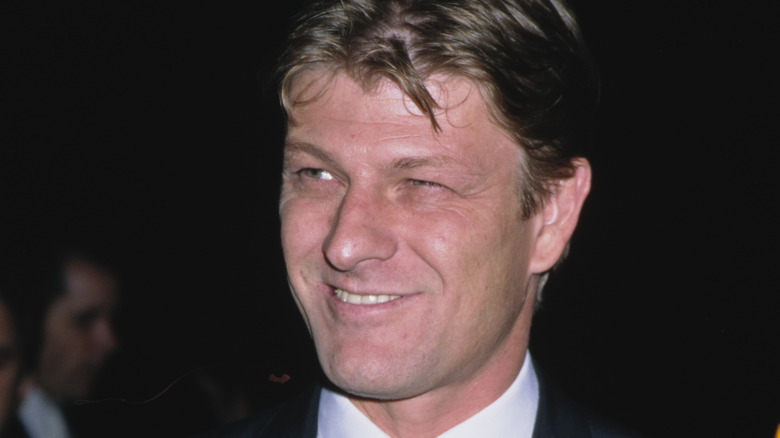 Sean Bean smiles