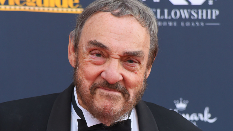 John Rhys-Davies on the red carpet