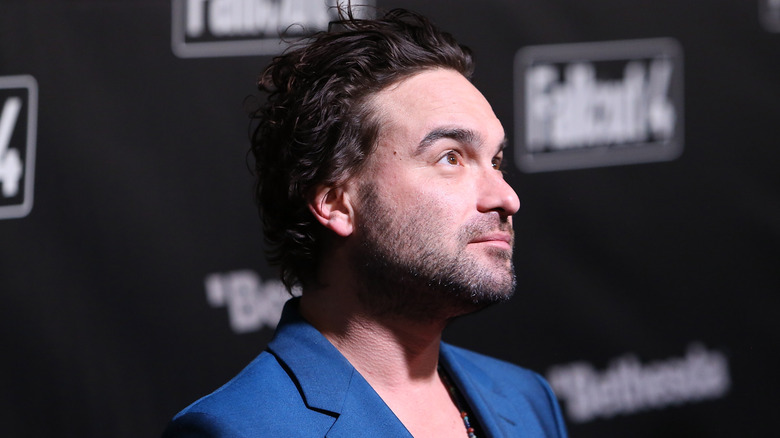 John Galecki side view