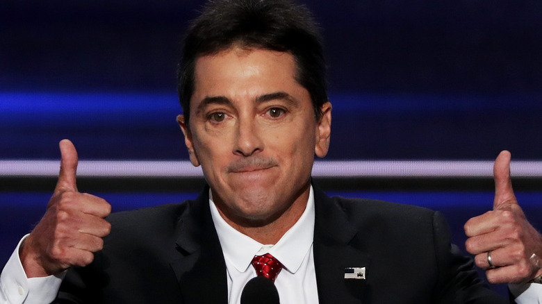 Scott Baio gives a thumbs up