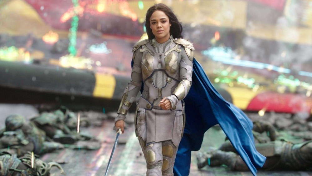 Thor: Ragnarok Tessa Thompson fireworks