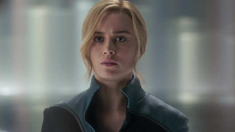 Carol Danvers serious