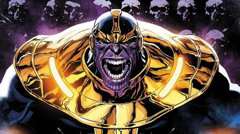 Thanos yelling