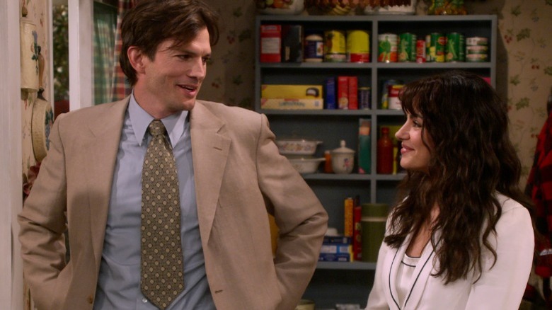 Kelso and Jackie smiling