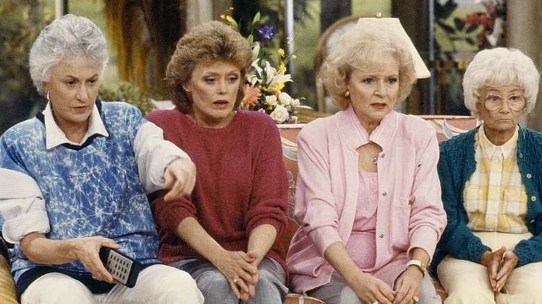 Golden Girls on couch