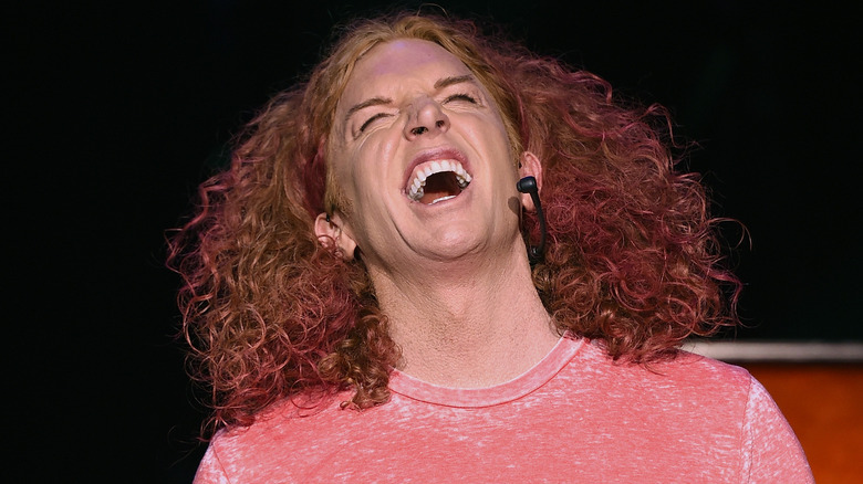 Carrot Top smiling at event