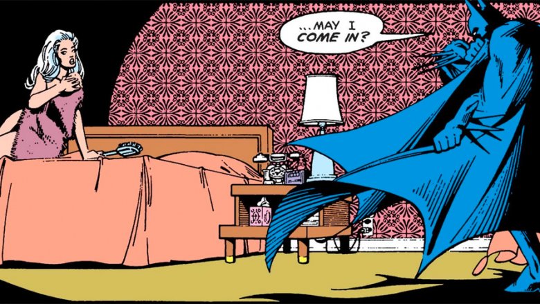 Batman enters the boudoir