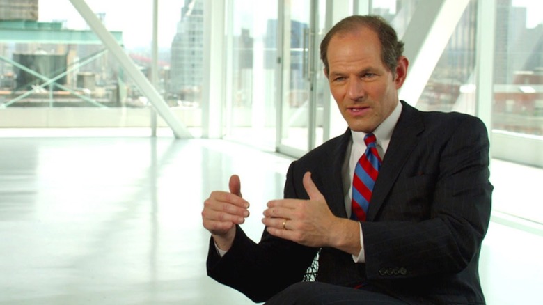 An interview sequence with former New York governor Eliot Spitzer from Inside Job (2010)