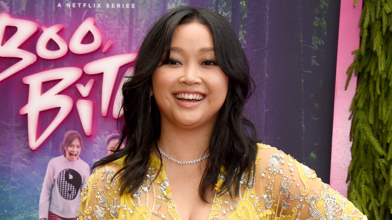 Lana Condor at a 2022 premiere