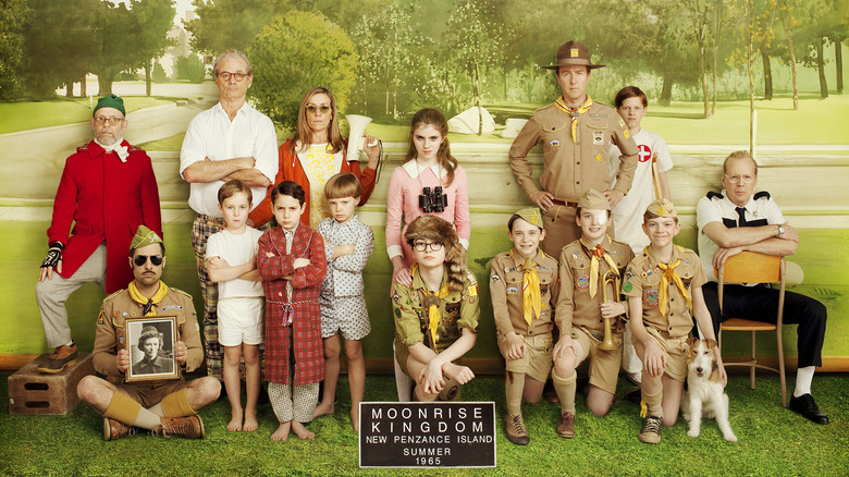 Moonrise Kingdom's main cast