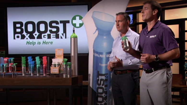 Boost Oxygen executives pitch on Shark Tank