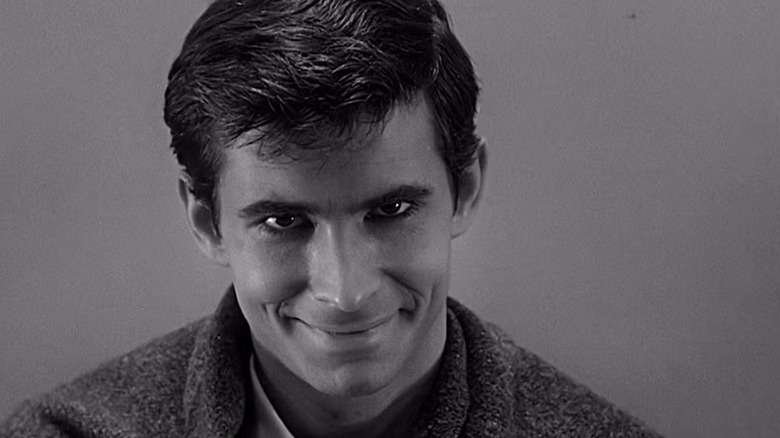 Norman Bates smiling