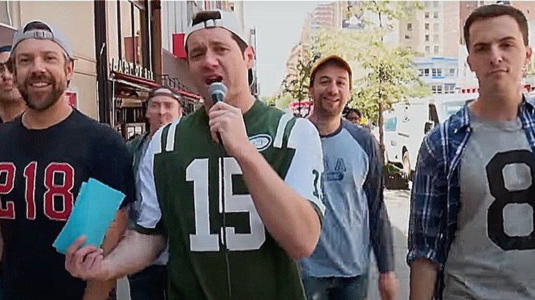 Billy Eichner with Jason Sudeikis and others