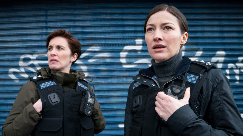 Kate Fleming and Jo Davidson in uniform