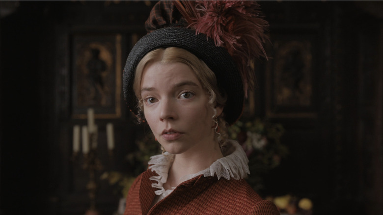 Anya Taylor-Joy gives a look