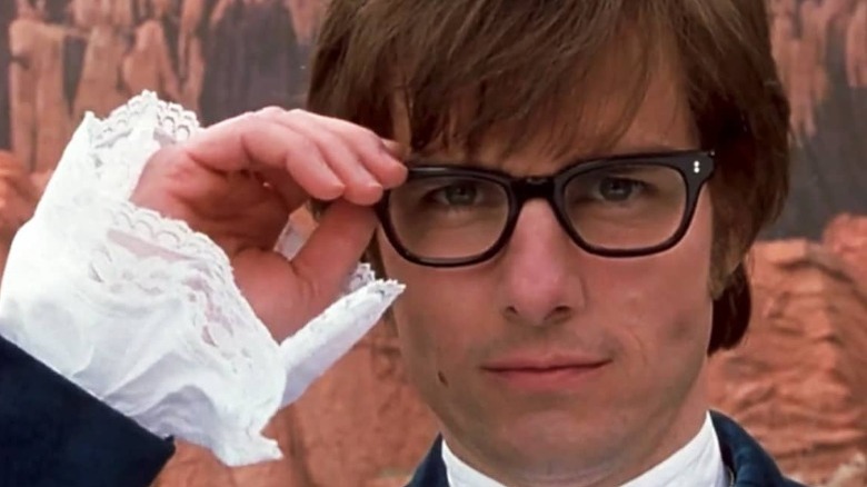 Tom Cruise dressed as Austin Powers