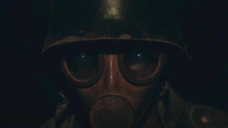 A solider in Bunker