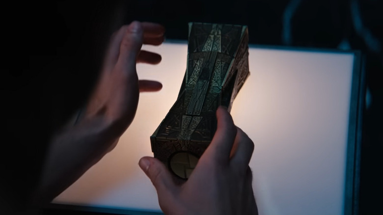 The puzzle box is opened