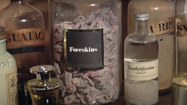 A jar of foreskins