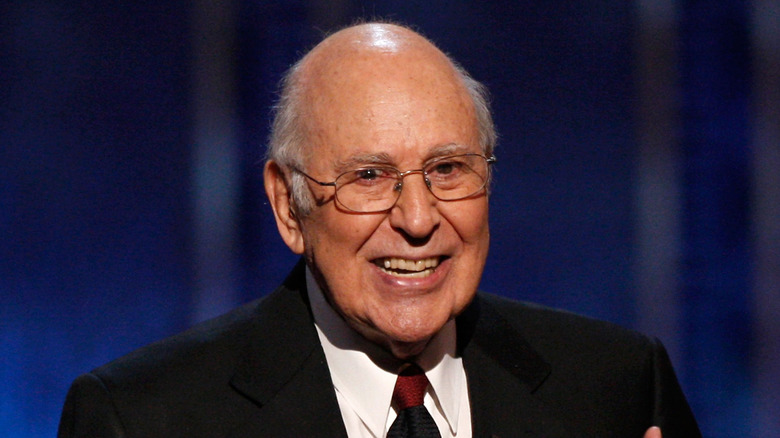 Carl Reiner smiling