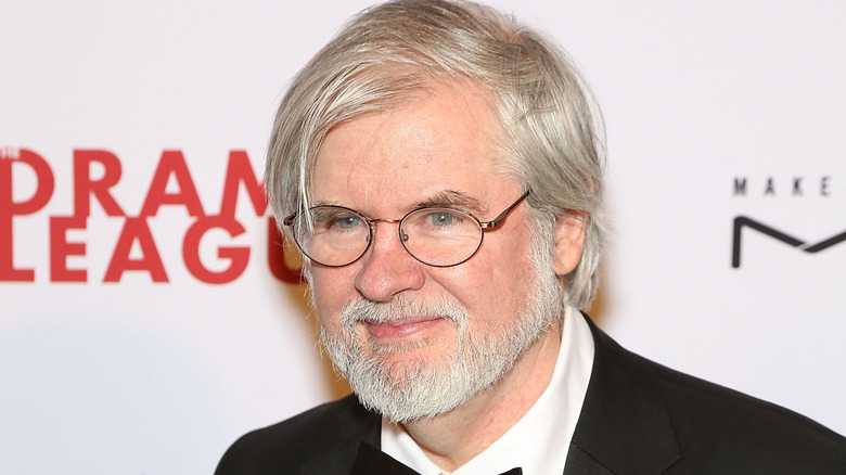 Christopher Durang in a tux