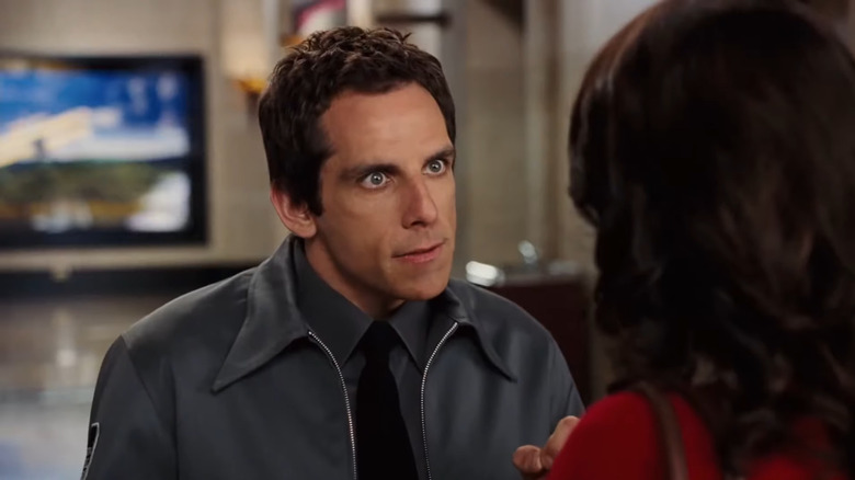 Ben Stiller in a security guard uniform in Night at the Museum