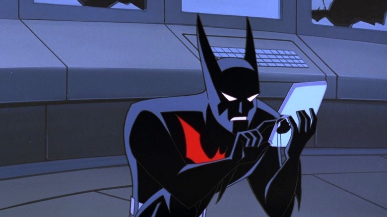 Batman Beyond working a device