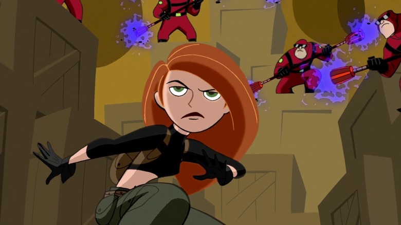 Kim Possible posing for action