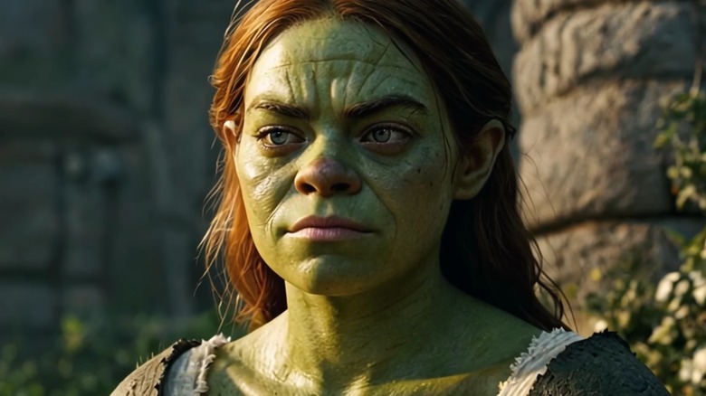 Emma Stone as Princess Fiona