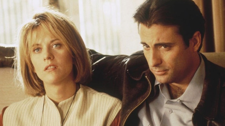 Andy Garcia puts arm around Meg Ryan