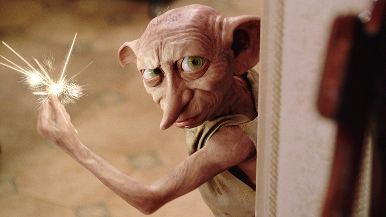 Dobby using magic