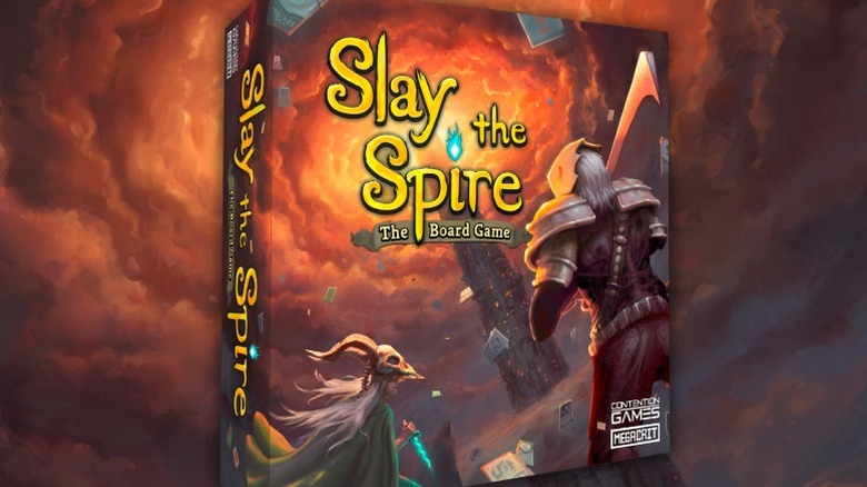 Slay the Spire: The Board Game box and artwork.