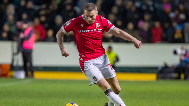 Paul Mullins playing soccer